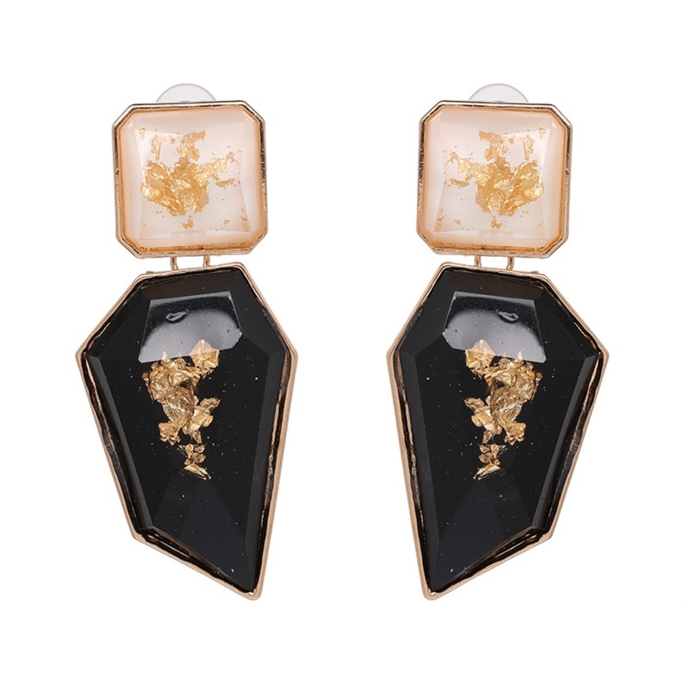 Nova Black Earrings